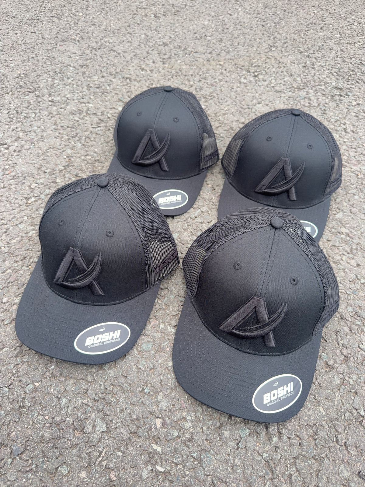 THE ACTIVE CLUB TRUCKER CAP BLACK