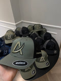 THE ACTIVE CLUB TRUCKER CAP KHAKI/BLACK